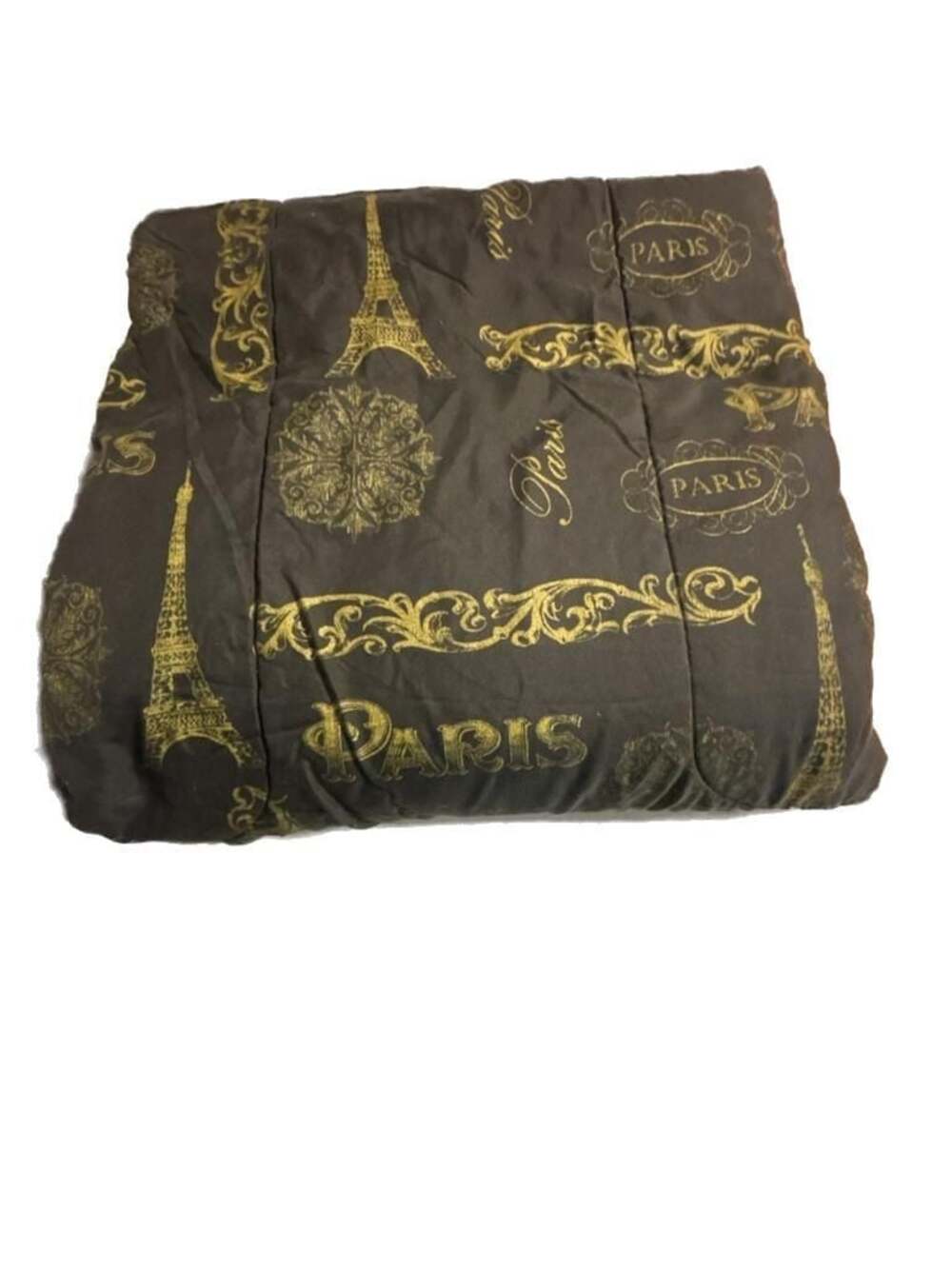 Fairfield Square Collection Paris Gold Reversible Comforter